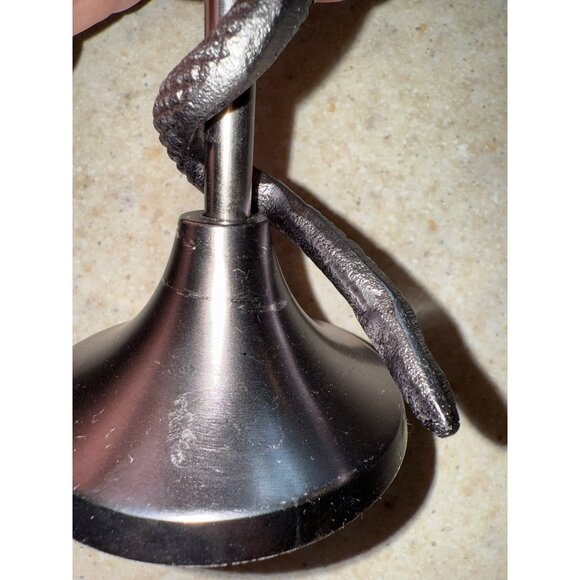 Metal Snake Taper Candle Holder - Picture 12 of 12
